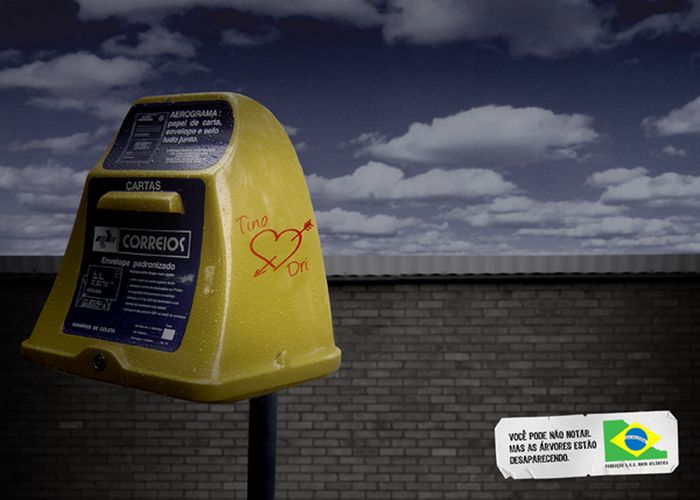 You may not notice, but the trees are vanishing. [photographer] Thiago Grossi [copywriter] Bruno Barbieri [art director] Thiago Grossi [client] S.O.S. Mata Atlântica