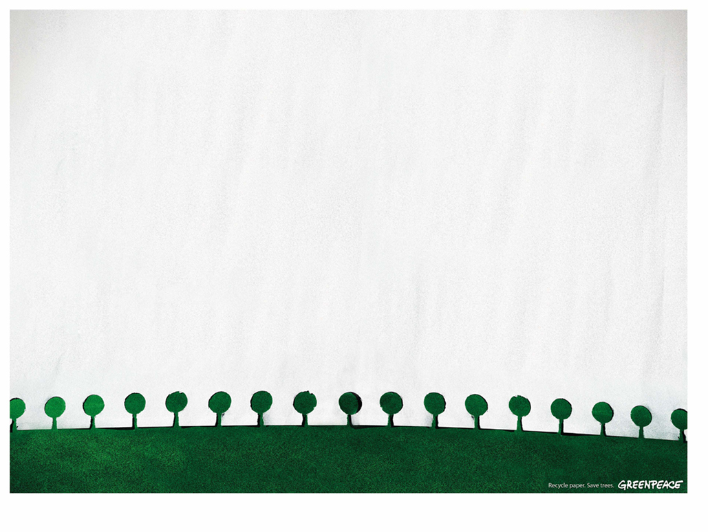 Nice Save Trees Ad